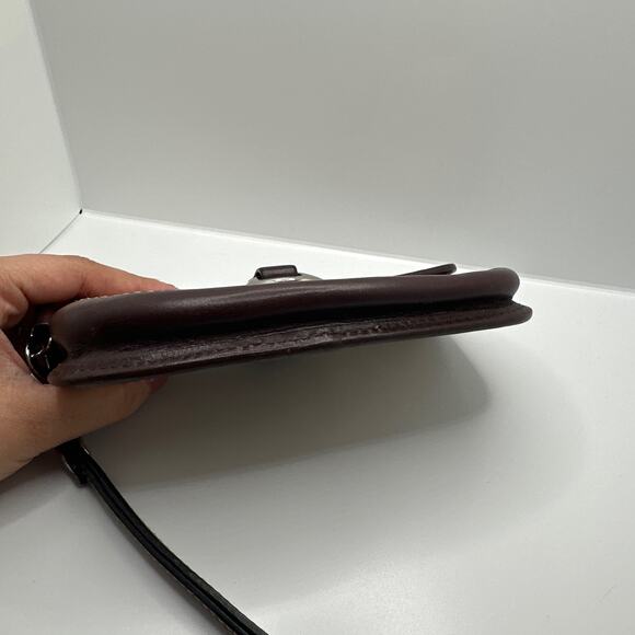 DOONEY & BOURKE Brown and Khaki Signature Canvas Wristlet - Picture 3 of 9